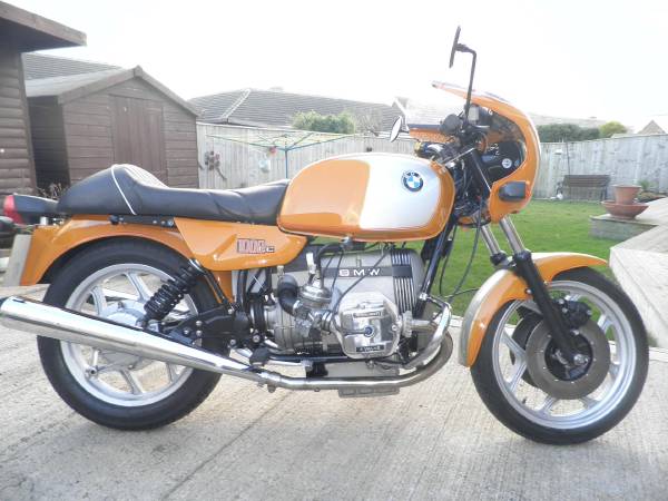 Custom orange respray of John's BMW, finished in our low-bake oven.