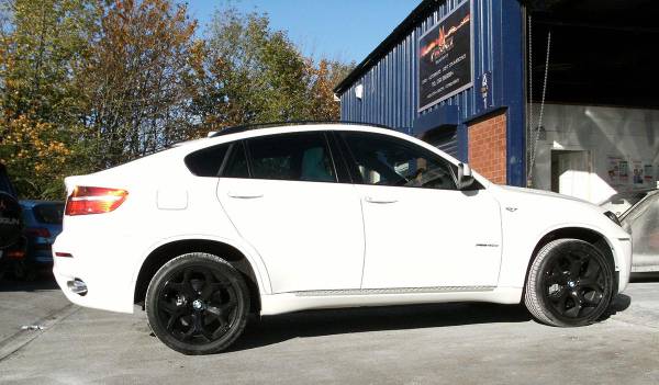 Complete respray of an Audi, blended and finished in our low-bake oven for a factory-quality result.